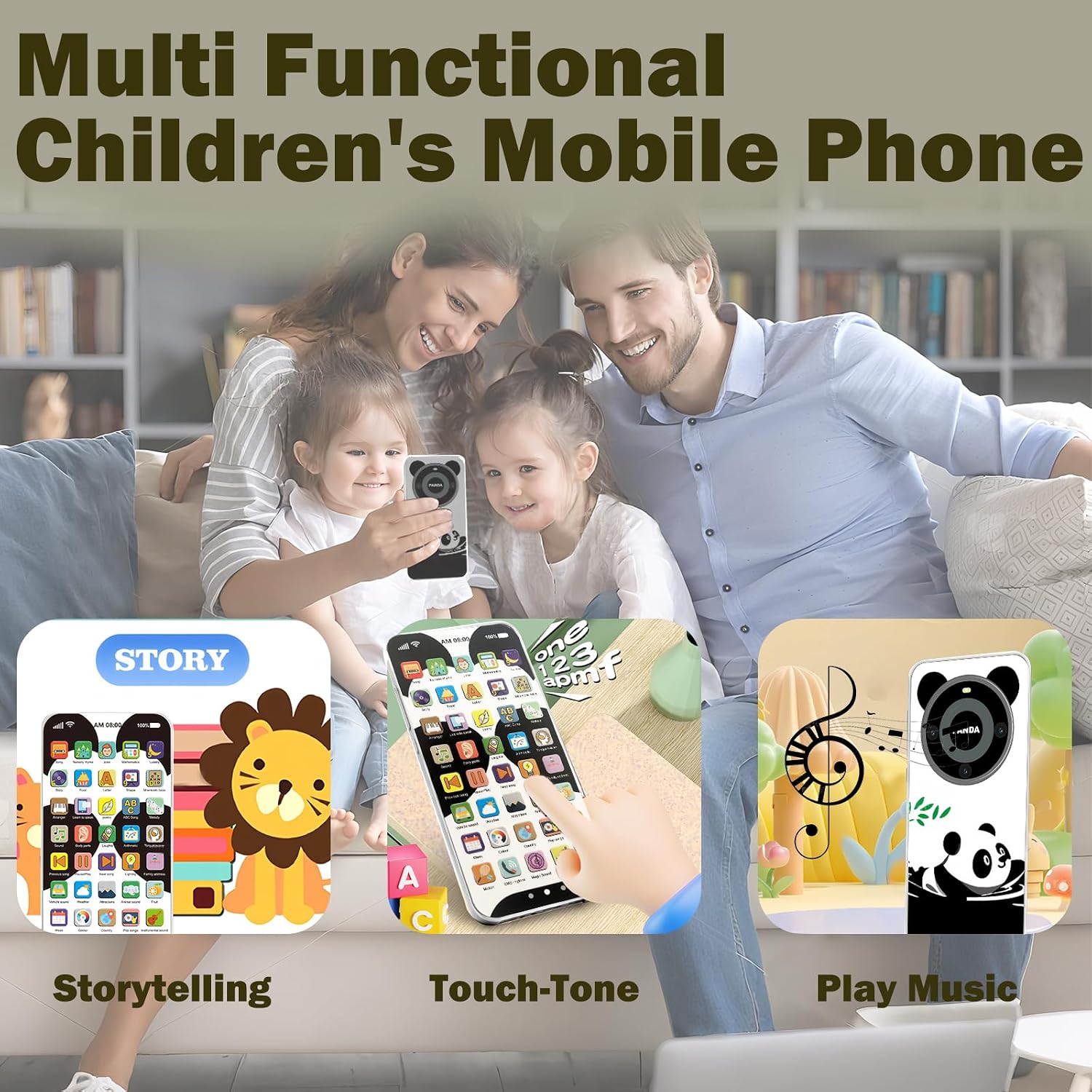 Detalle 2 de Kids Phone with 10000+ Educational Content