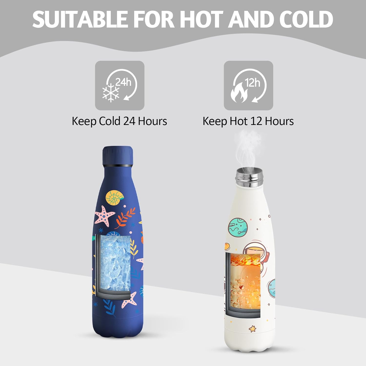 Thumbnail 2 de Motswedi cantimplora 500 ml acero inoxidable