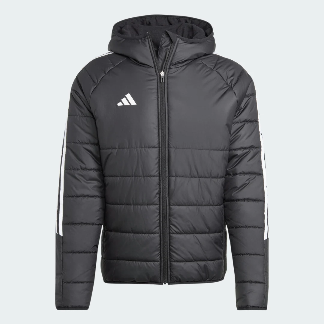 Detalle de Chaqueta Tiro 24 Winter de Adidas – negro, para el frío urbano