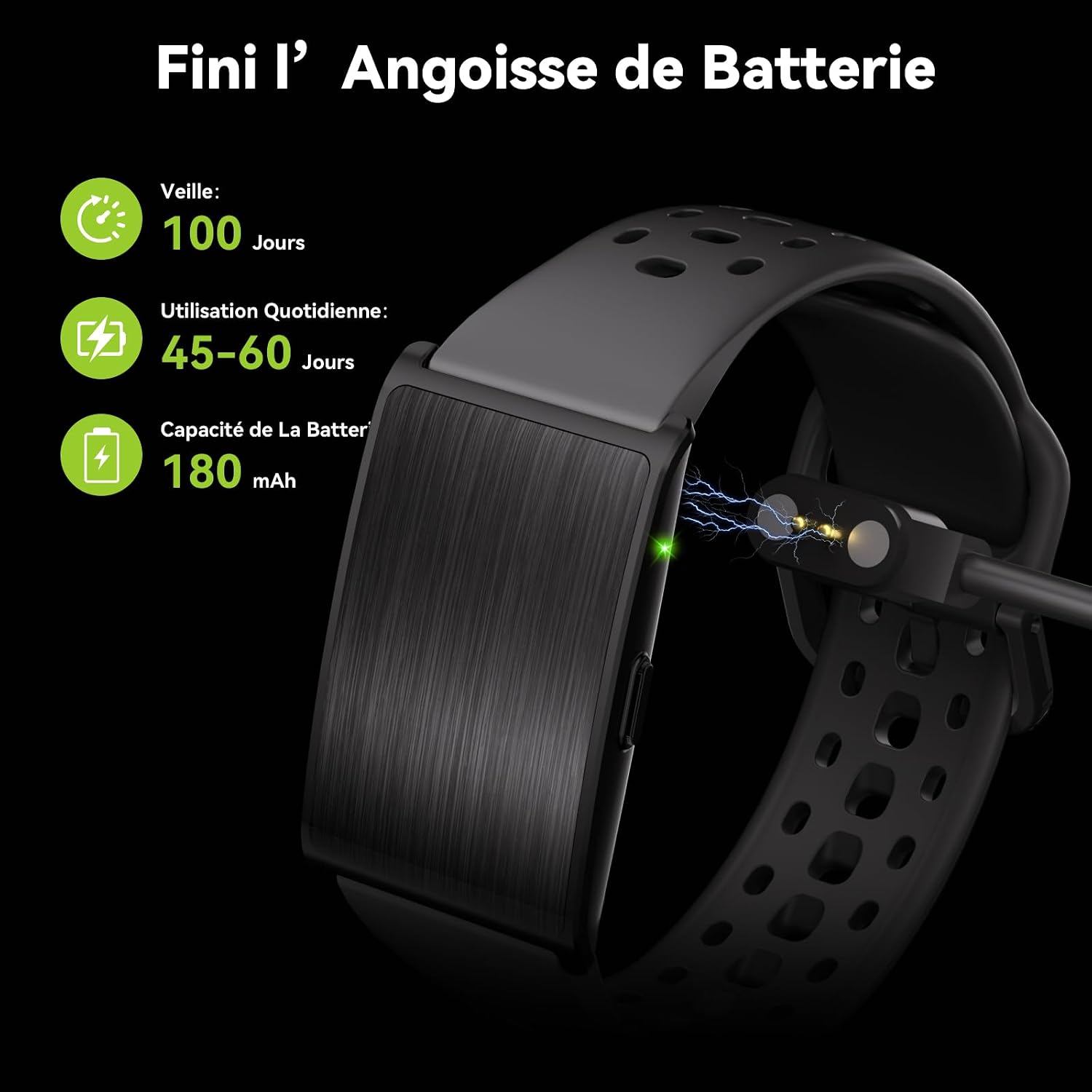 Detalle 2 de iSo Tech Bracelet connecté 60 jours