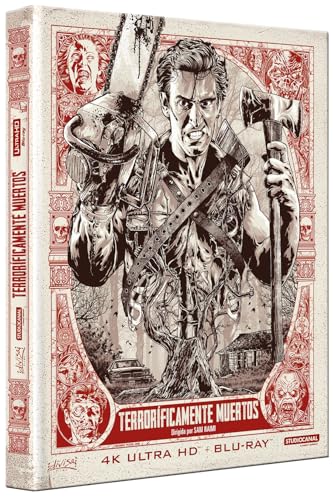 Detalle 2 de Terrorificamente Muertos (Evil Dead 2: Dead by Dawn) 1987 | 4K UHD + Blu-ray – Divisa Films