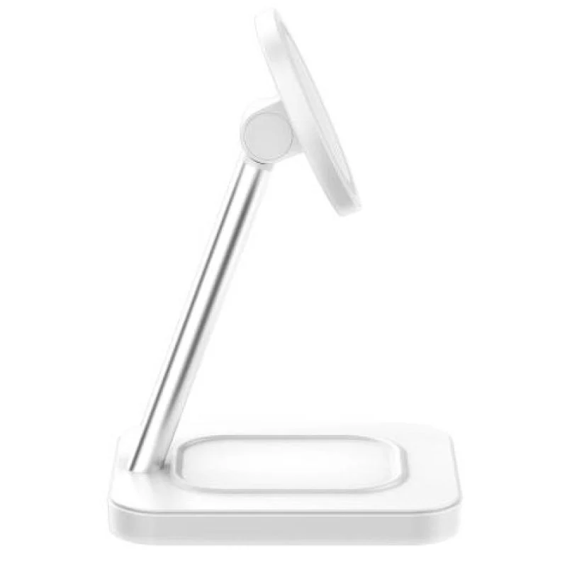 Detalle de Force Power F150371 Soporte cargador de inducción 3 en 1 15 W blanco