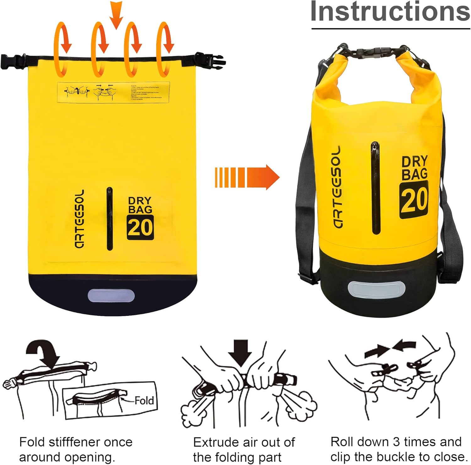 Thumbnail 1 de Blackace Dry Bag Waterproof 30L