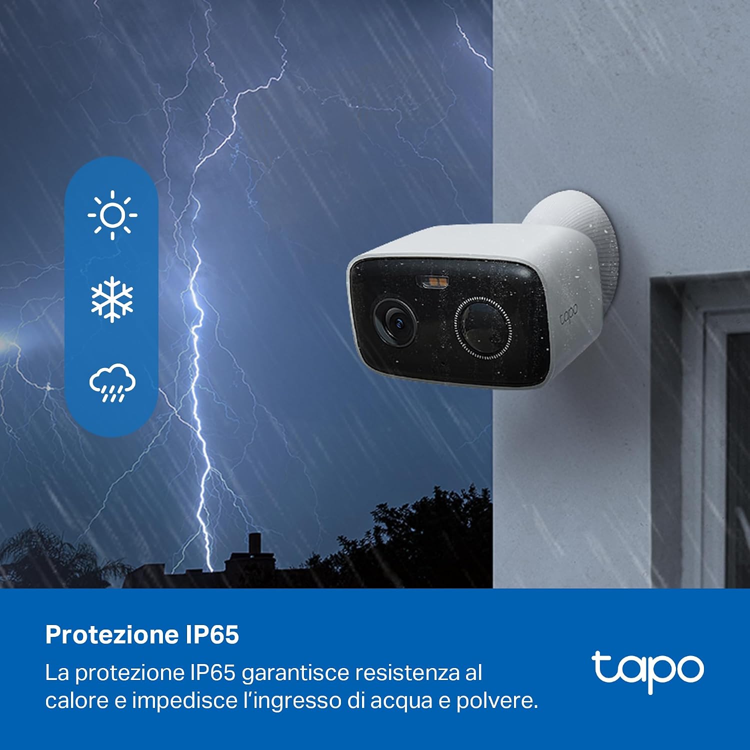 Detalle 2 de Tapo C400 Telecamera WiFi Esterno 5200mAh