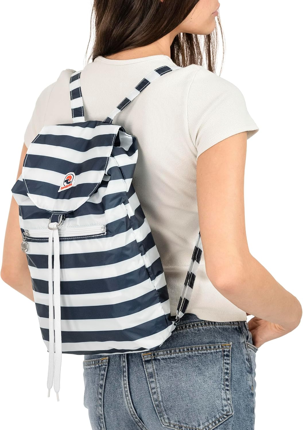 Detalle 2 de Invicta Zaino Minisac Next Blu: packable, leggero e pratico per viaggio e tempo libero