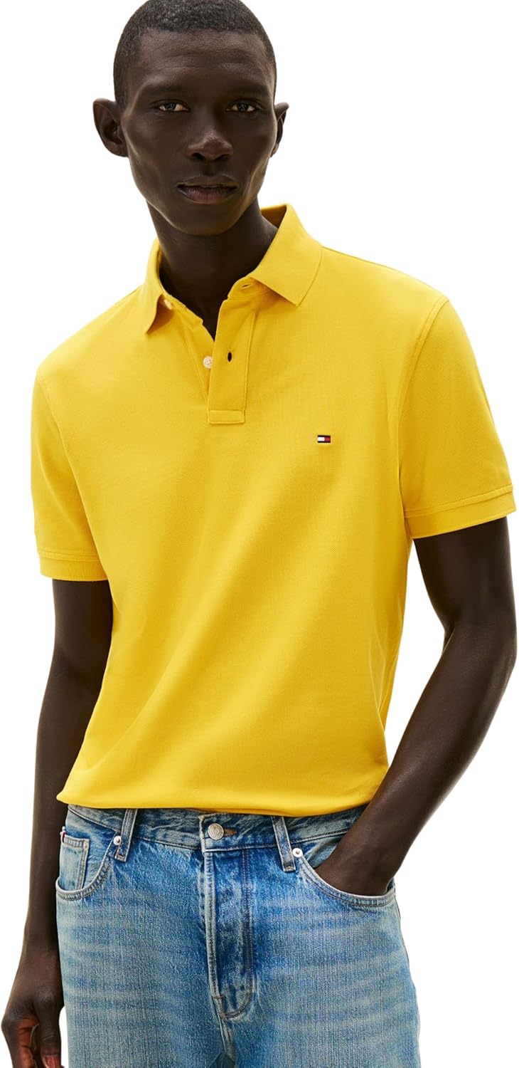 Detalle de Tommy Hilfiger polo uomo Regular Fit 1985
