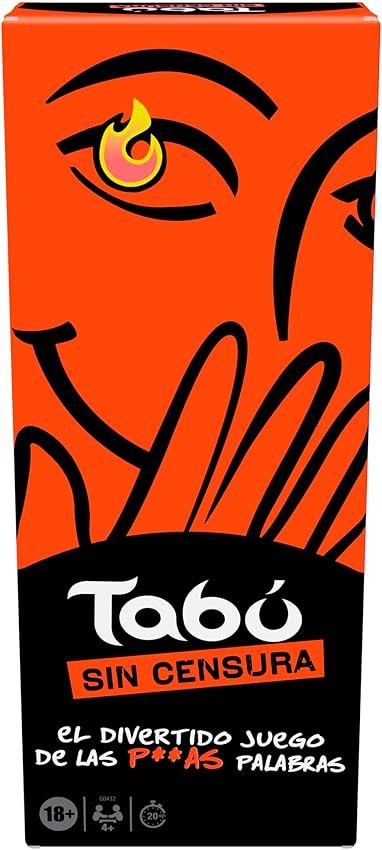 Detalle de Hasbro Gaming Tabú Clásico juego de mesa para 4+ jugadores 🎲
