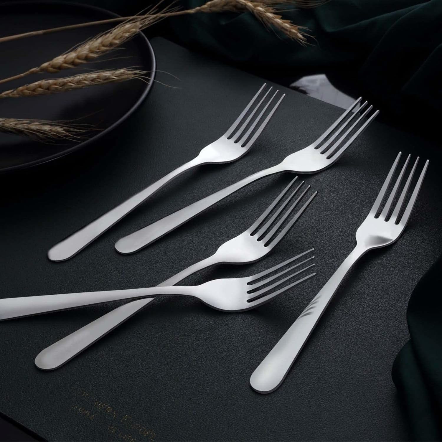 Detalle de Unokit Dinner Fork Set, 24-Piece