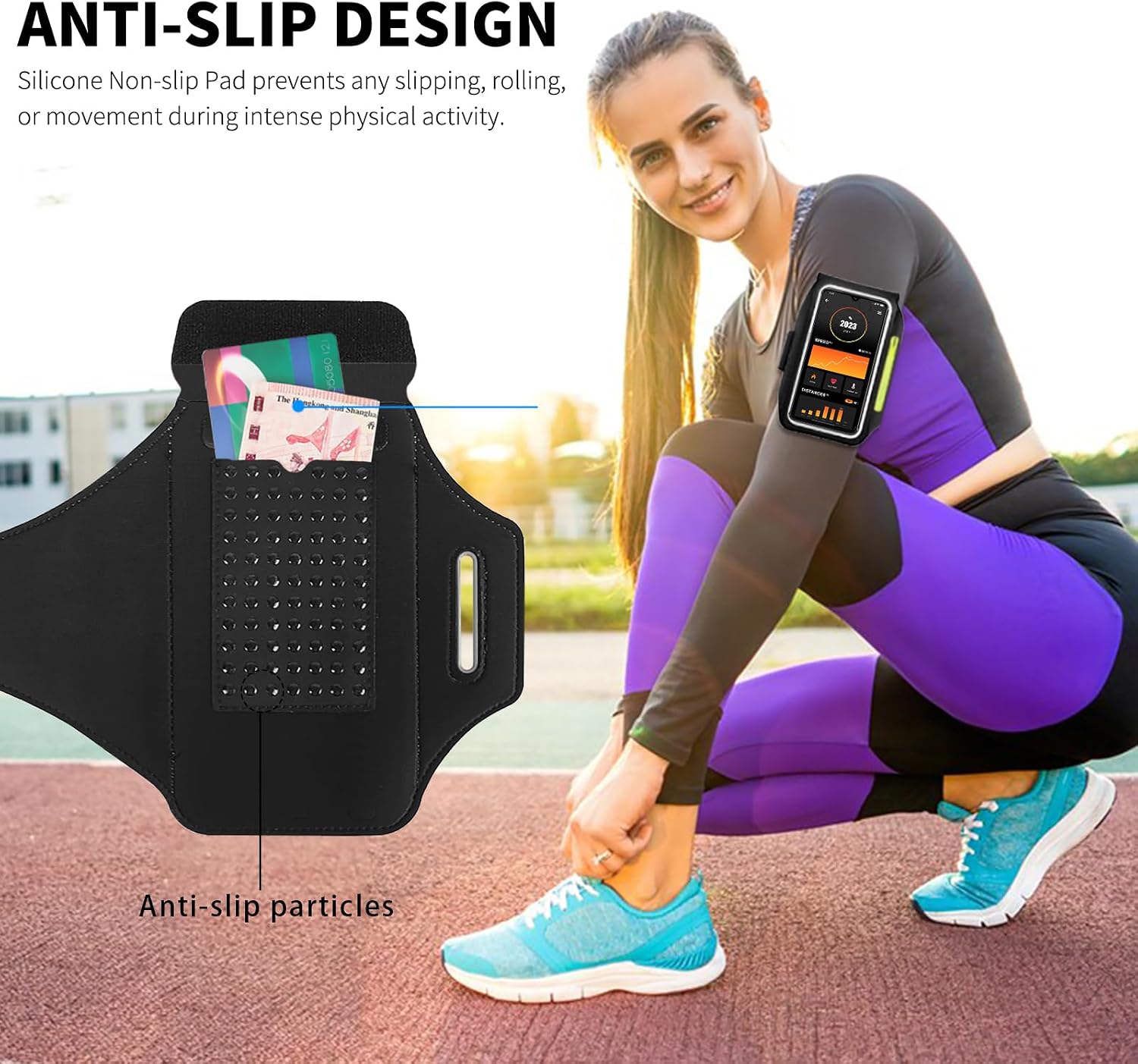 Thumbnail 6 de HAISSKY Running Armband for Phones up to 6.9 Inches