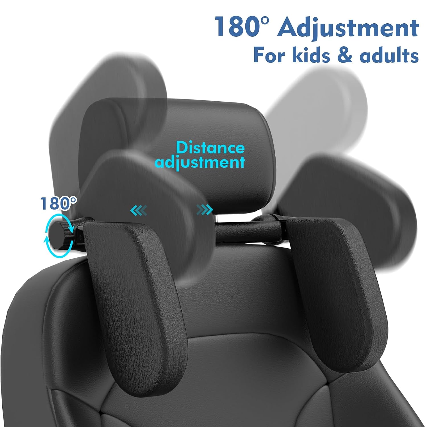 Detalle 2 de JZCreater Car Headrest Pillow U-Shaped