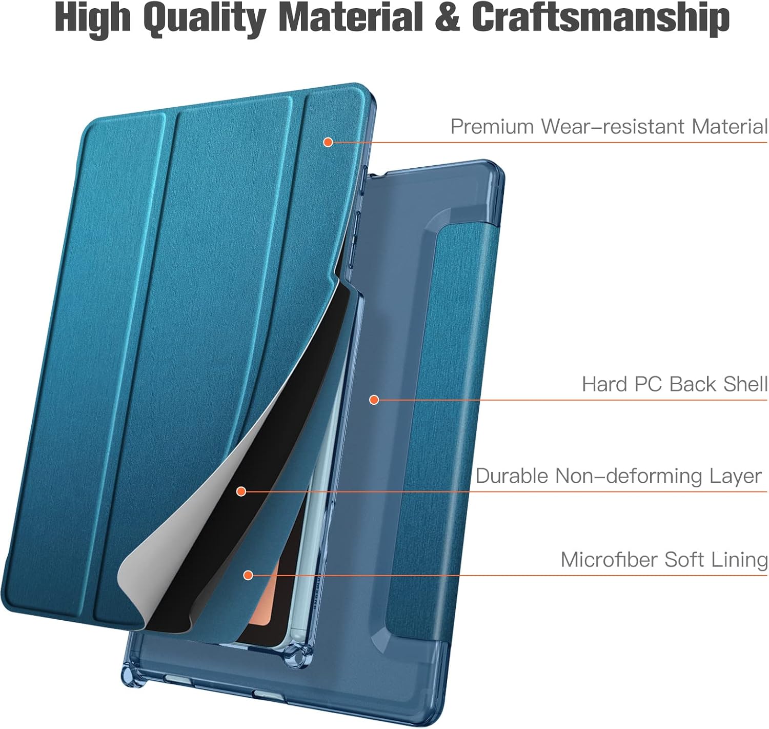Thumbnail 6 de FINTIE Custodia Trasparente per Samsung Galaxy Tab S6 Lite 10.4" (2020/2022/2024) con S Pen Holder – Leggerissima e Multifunzionale