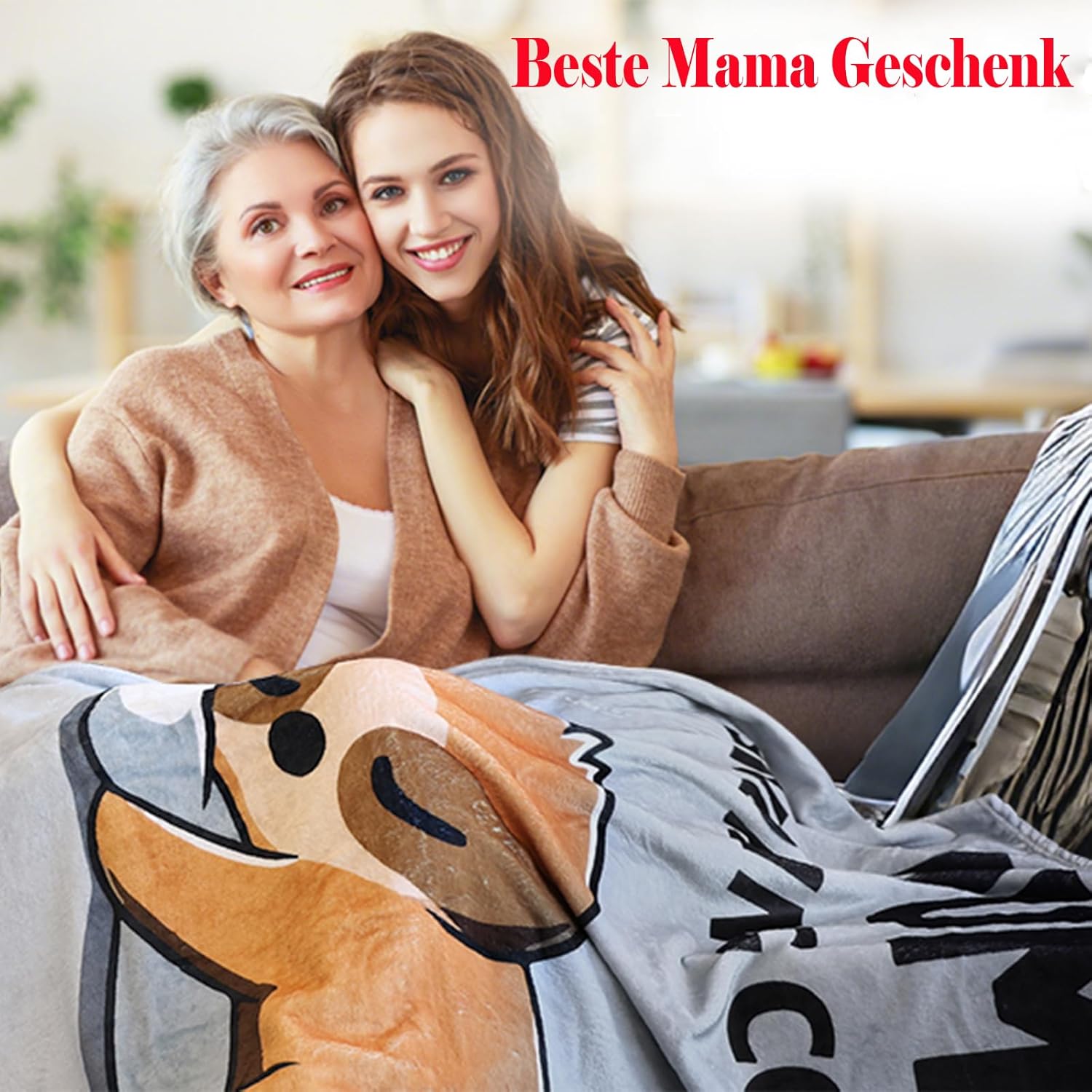 Thumbnail 2 de KAAYEE Mama Geschenk Kuscheldecke