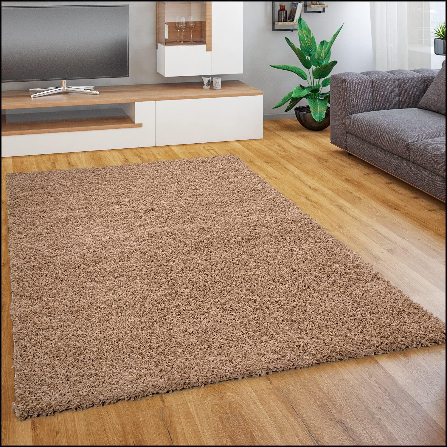Thumbnail 5 de Paco Home Tapis Gris 140x200
