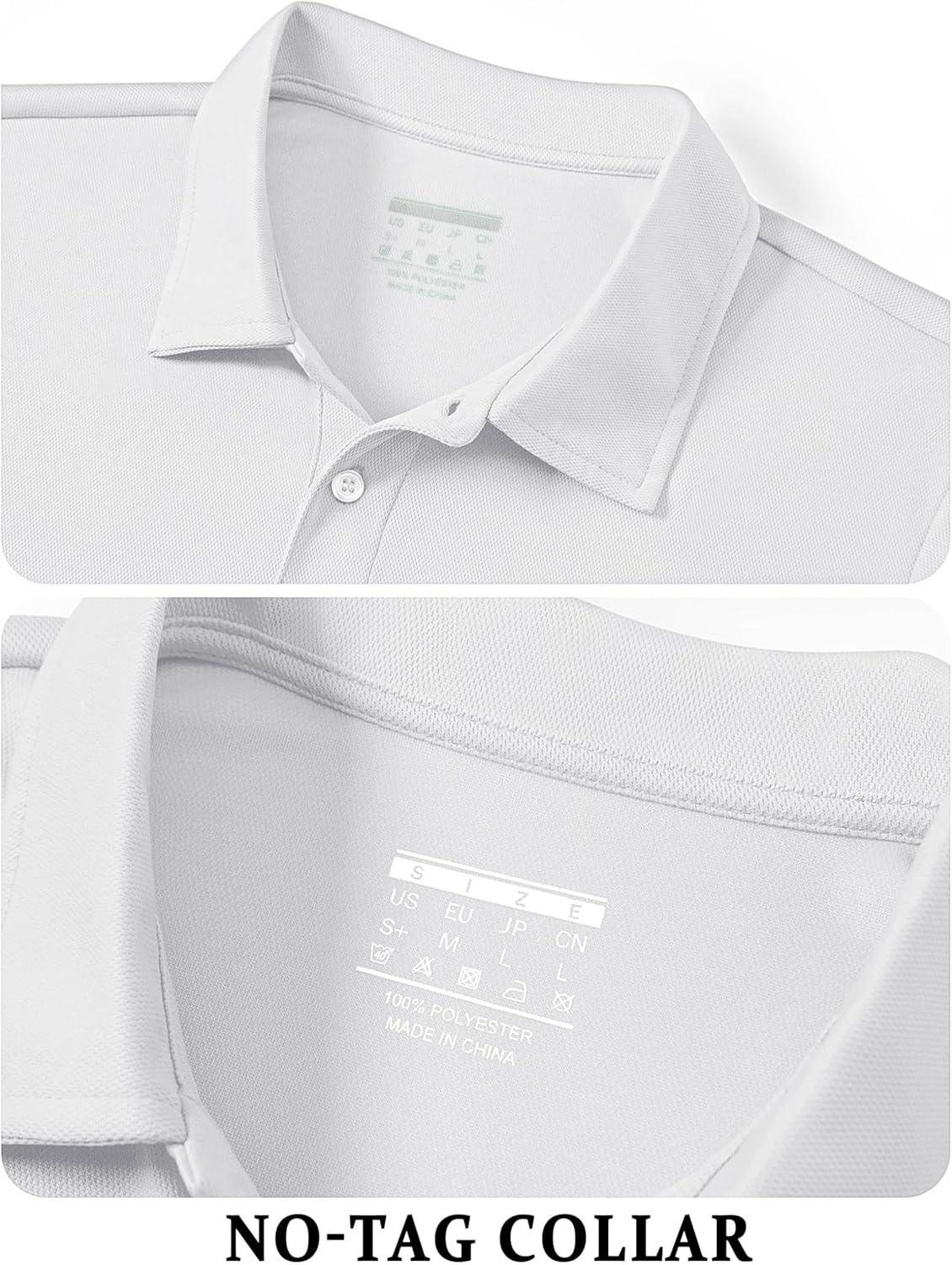 Thumbnail 3 de TACVASEN Men’s Golf Shirt Dry Fit Polo — Short Sleeve, Performance Tee for Active Outdoor Wear