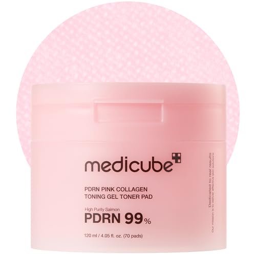 Detalle de medicube Toner Pads Salmon DNA PDRN Pink Collagen Jelly Pad