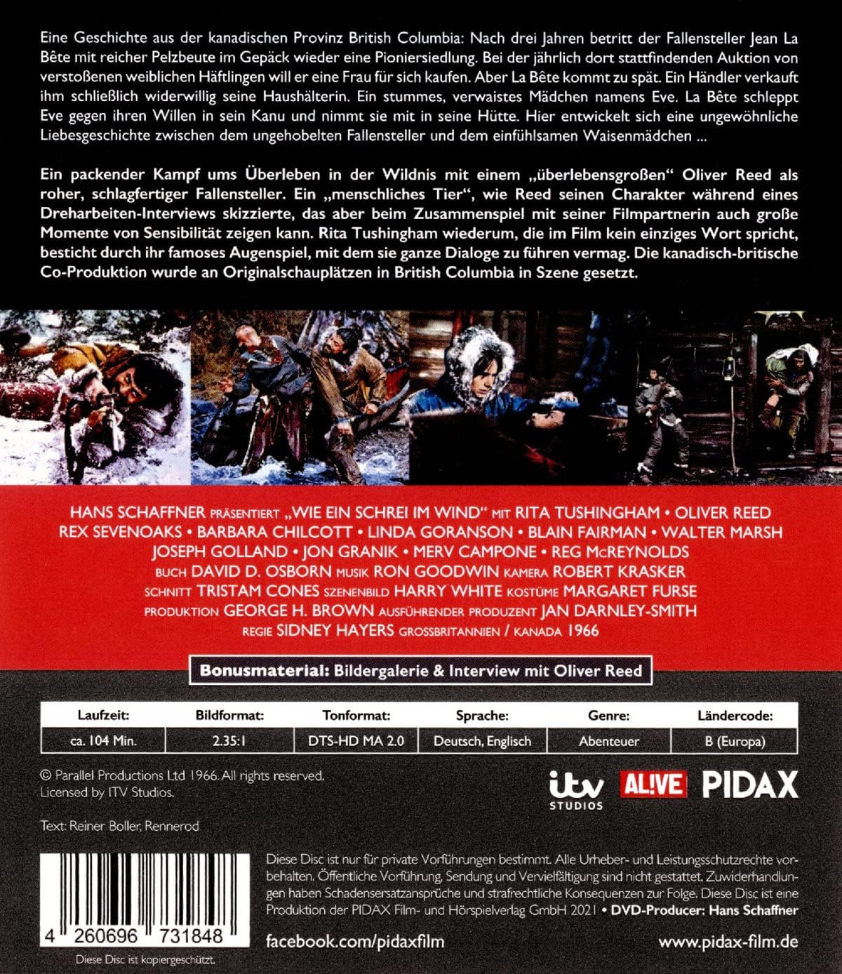 Thumbnail 1 de Wie ein Schrei im Wind (The Trap) – Remastered Edition (Blu-ray) von WME Film Klassiker