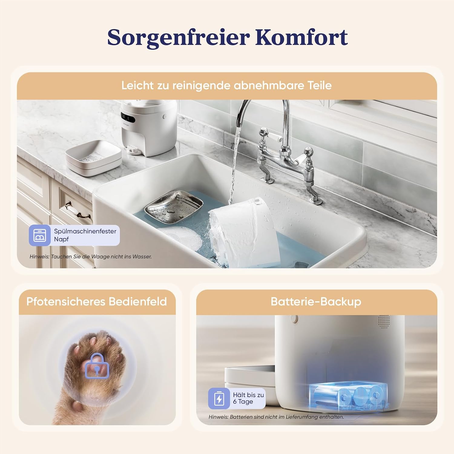 Thumbnail 6 de Pawsync Smart Futterautomat 3,6 Liter App