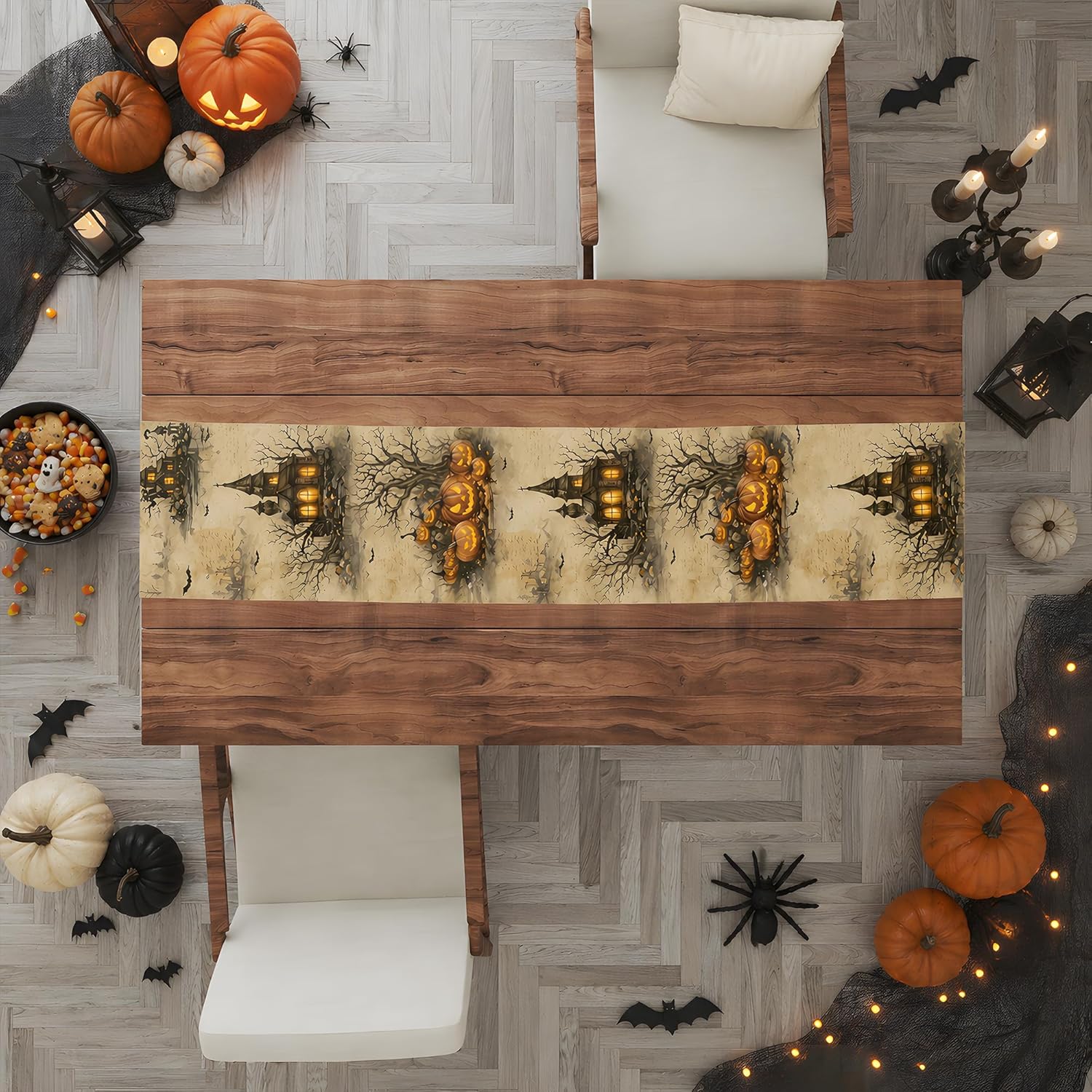 Detalle 2 de Halloween Table Runner, Polyester