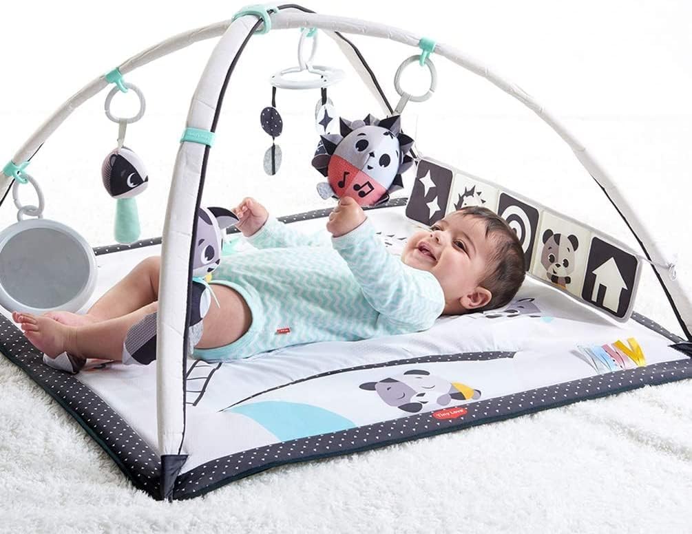 Thumbnail 5 de Tiny Love Black & White Gymini: 2-in-1 Musical Baby Play Mat