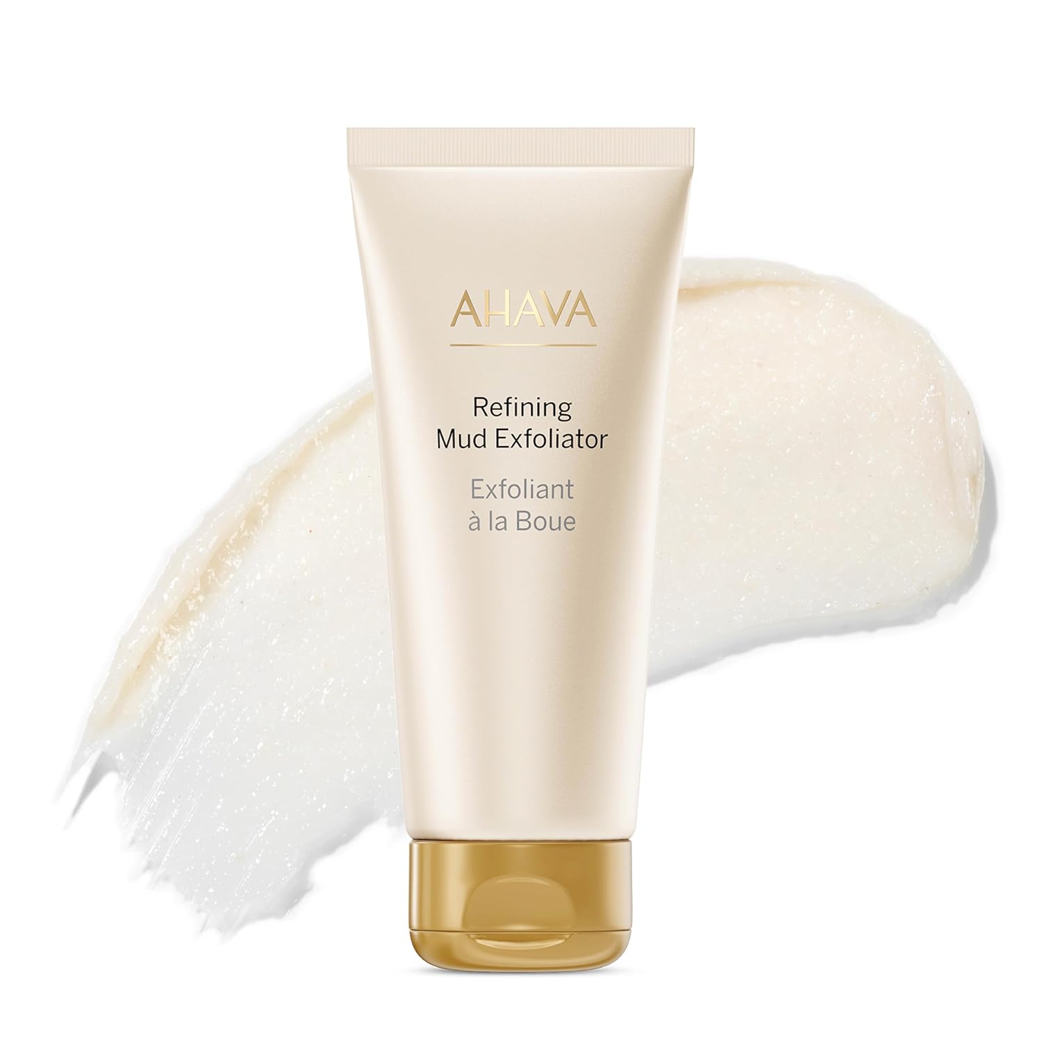 Detalle de AHAVA Facial Mud Exfoliator, 100 ml – Tiefenreinigung mit Totes-Meer-Schlamm