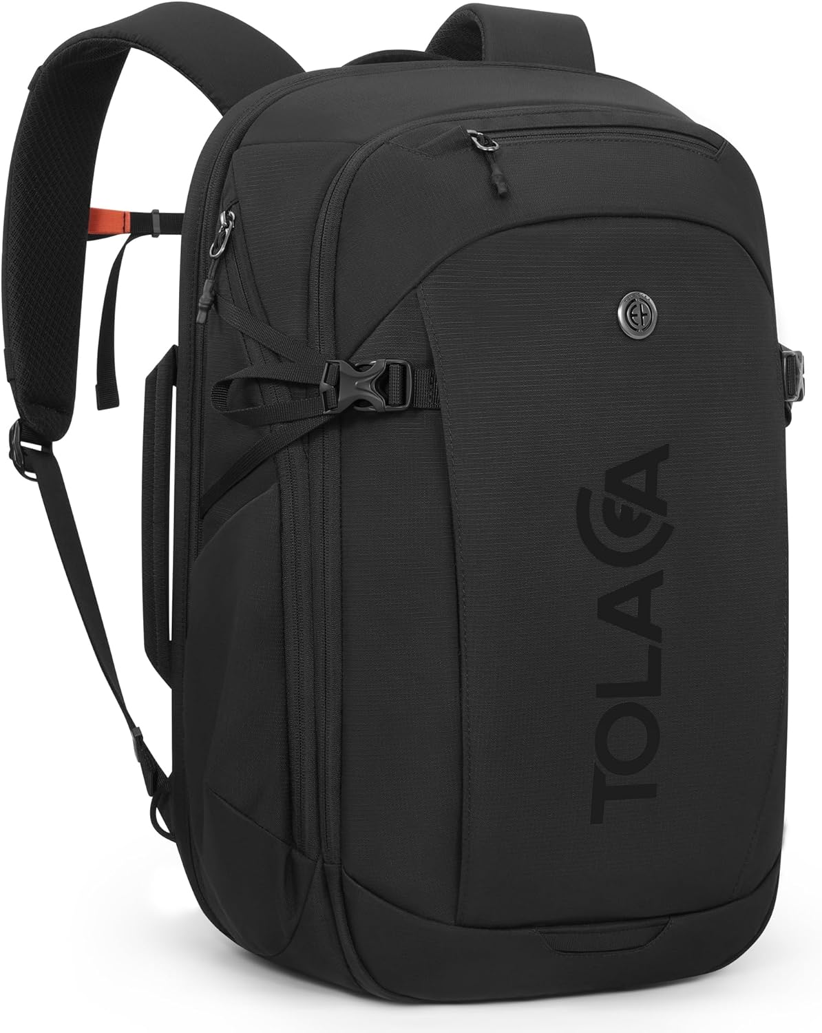 Detalle de Tolaccea Business Laptop Rucksack 32L – stoßfeste EVA-Laptoptasche, Handgepäck-kompatibel