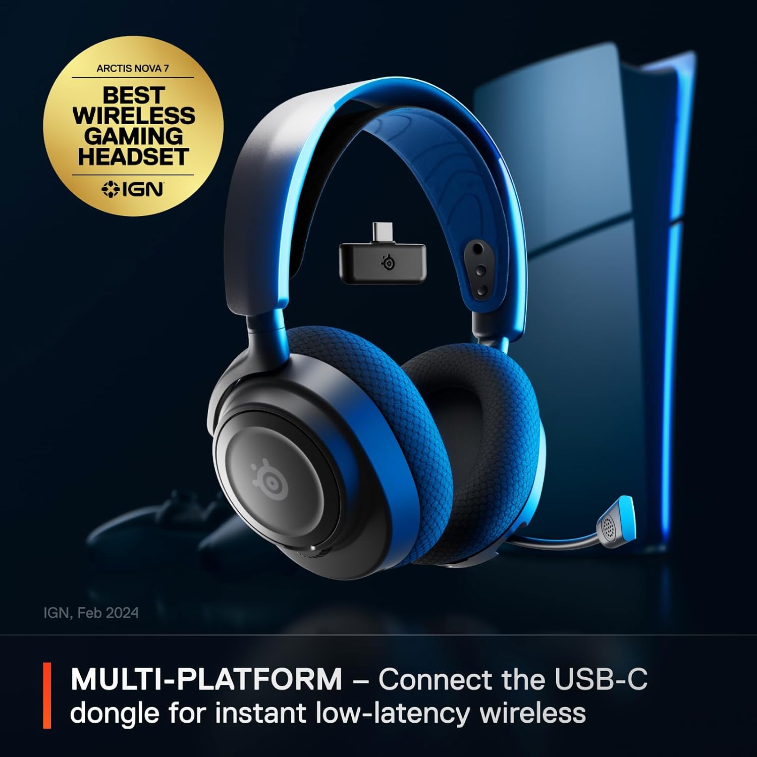 Thumbnail 1 de SteelSeries Arctis Nova 7P Wireless headset