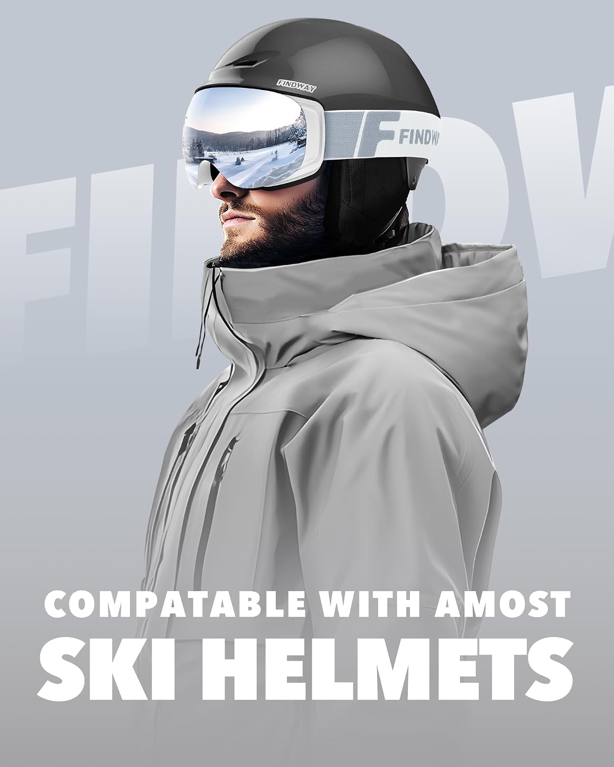Thumbnail 6 de findway Ski Goggles OTG Over Glasses