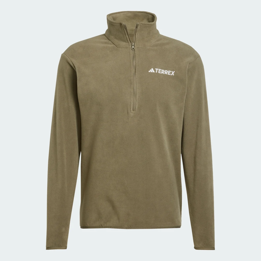 Detalle 2 de Sudadera de felpa con cremallera hasta el pecho Multi Essentials de Adidas