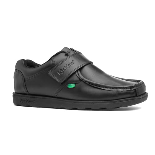 Thumbnail 7 de Kickers Fragma Single Strap Moc Toe Leather Shoes