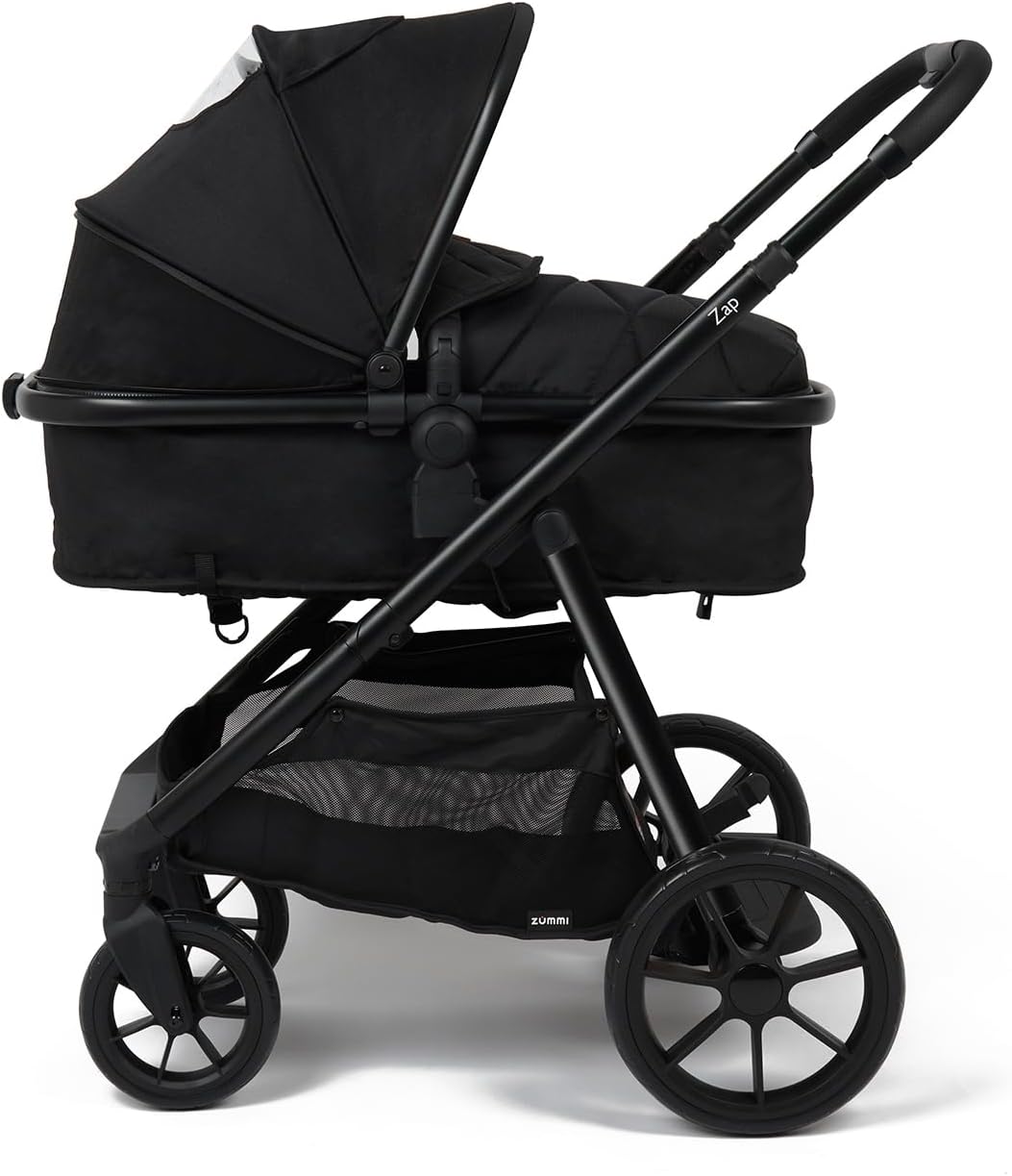Thumbnail 4 de BABYLO Zap Travel System with i-Size Infant Carrier, ride-on board and organiser (black/on black)