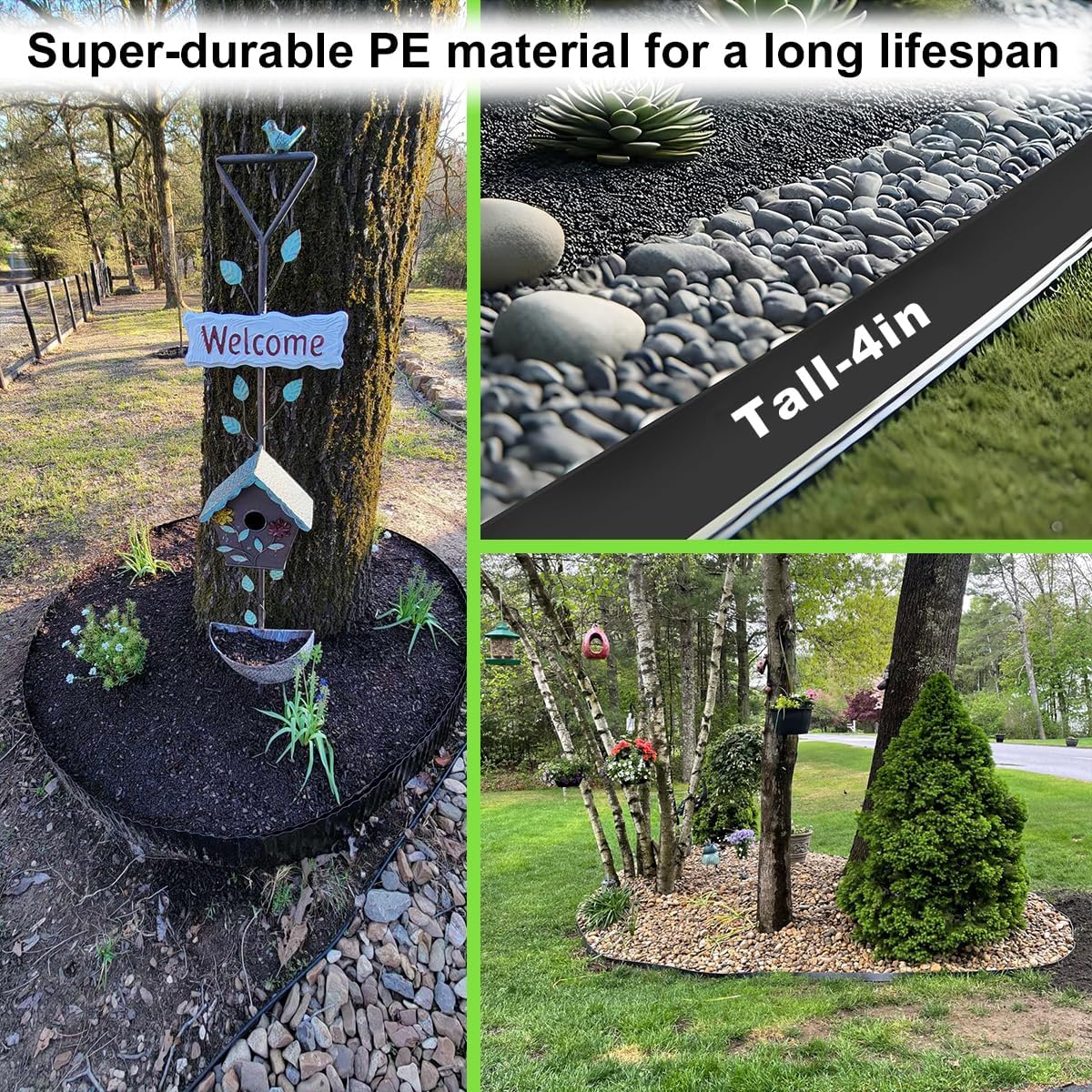 Thumbnail 4 de 10M Garden Edging Borders 10cm high