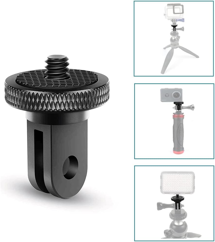 Detalle de YHTSPORT Gebogene und flache Klebebefestigungen – 36 Stück Helmhalterungen für GoPro und Action-Kameras