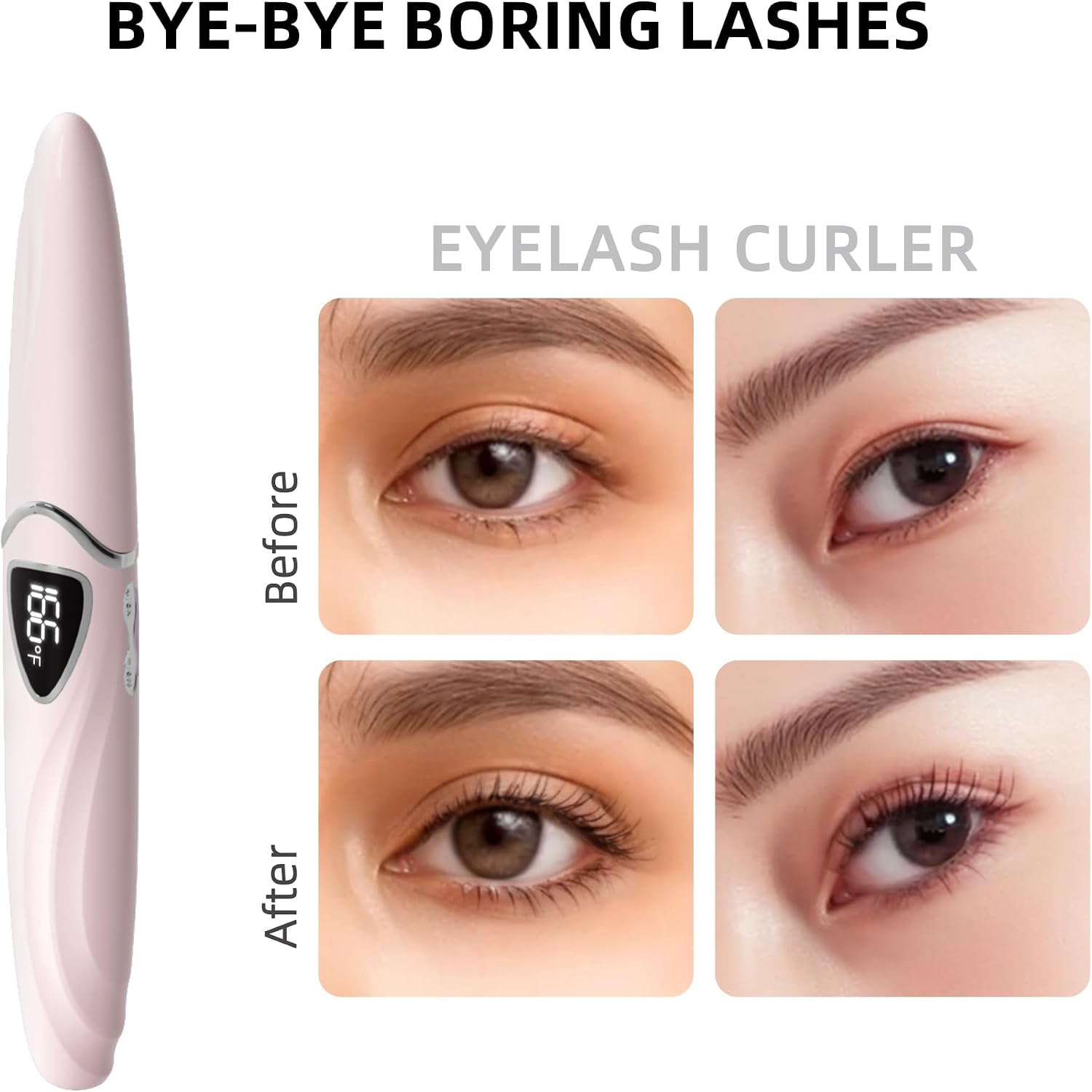 Thumbnail 1 de EYECURL S600 Heated Eyelash Curler, USB-C Rechargeable, Soft Pink
