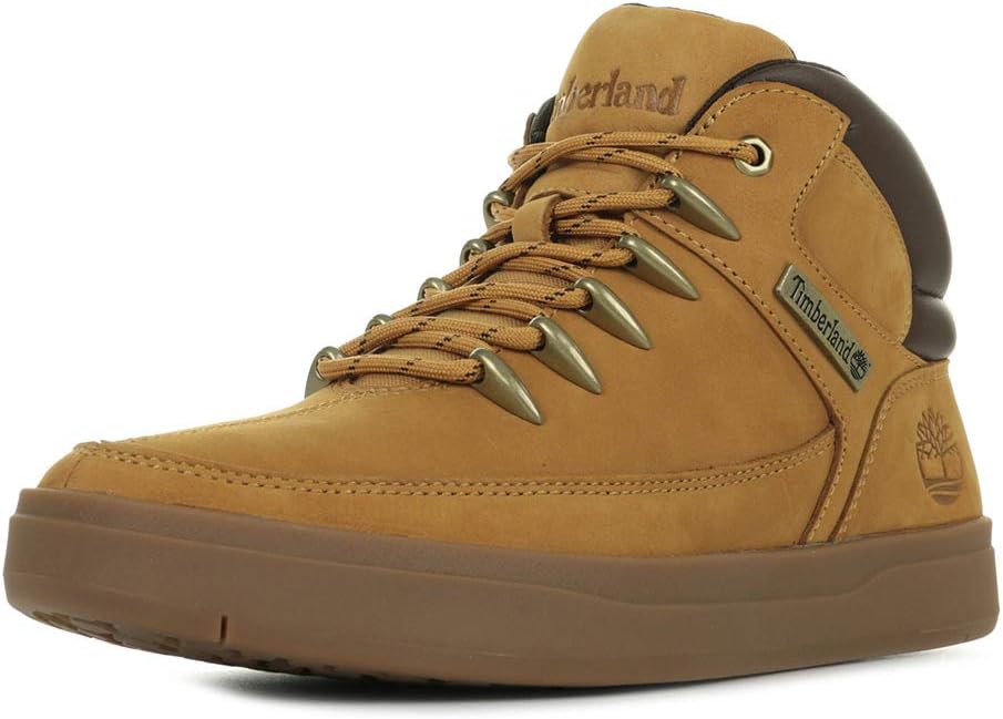 Thumbnail 3 de Timberland Uomo Davis Square Fabric e Leather Chukka Stivali