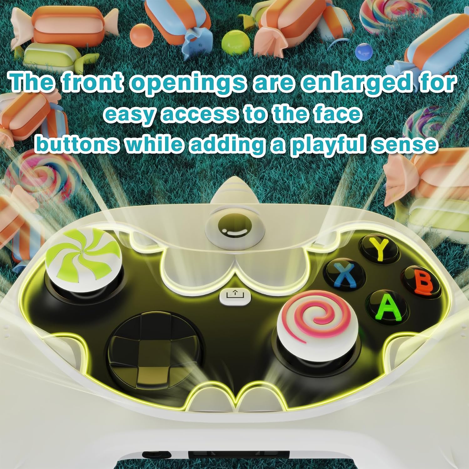 Detalle 1 de playvital MonoEye Monster silicone cover for Xbox Series X/S controller