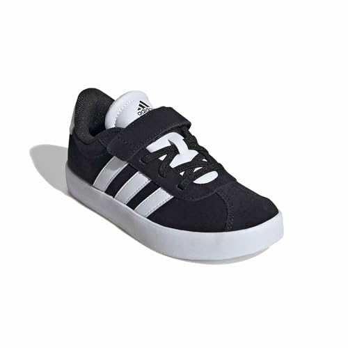 Detalle de adidas Vl Court 3.0 Kinderschuhe – Core Black/Cloud White, Größe 39 1/3 EU