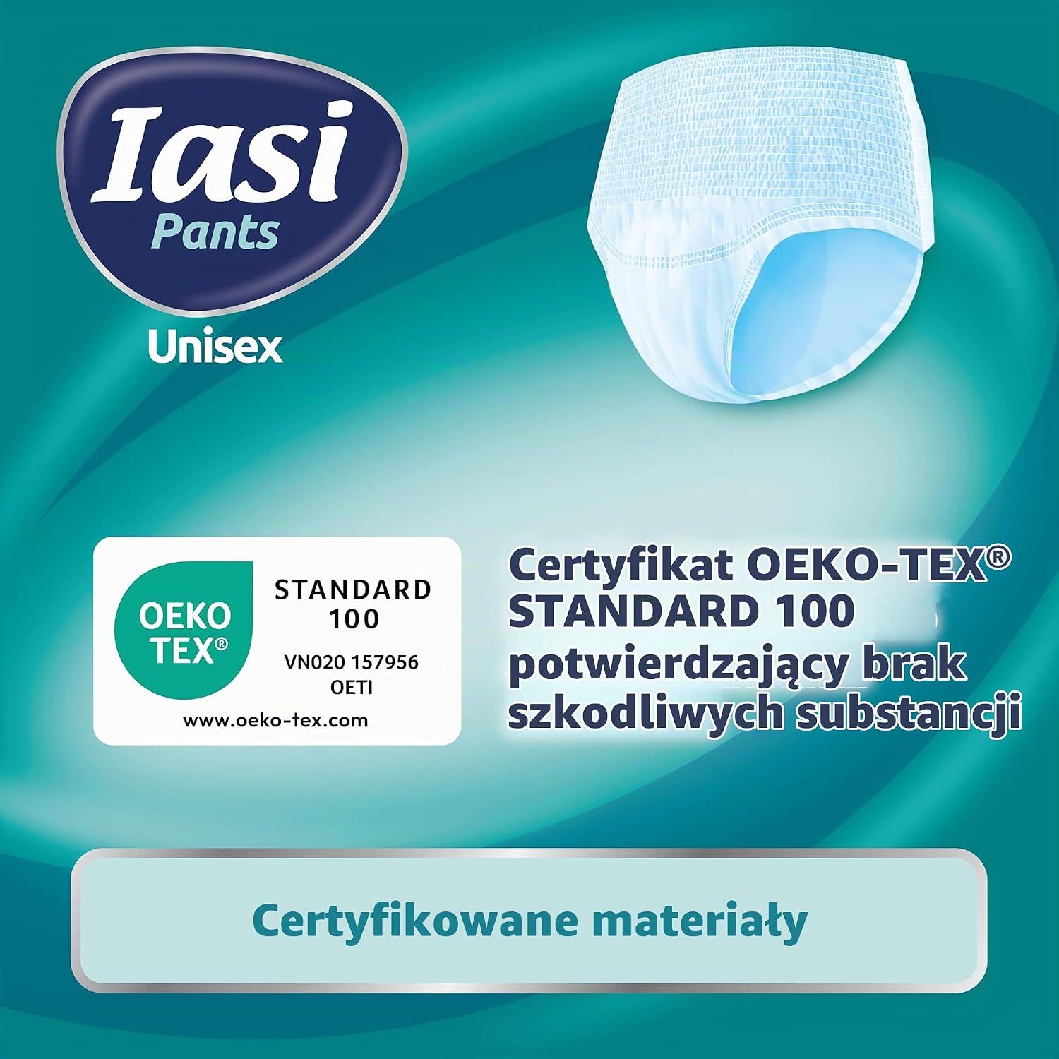 Thumbnail 5 de IASI Pants UNISEX High Protection, majtki chłonne M, 56 sztuk