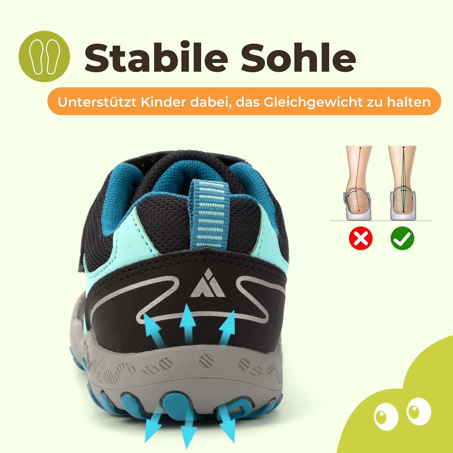 Thumbnail 4 de Mishansha Unisex-Kinder Trekkingschuhe & Wanderschuhe (24–38)