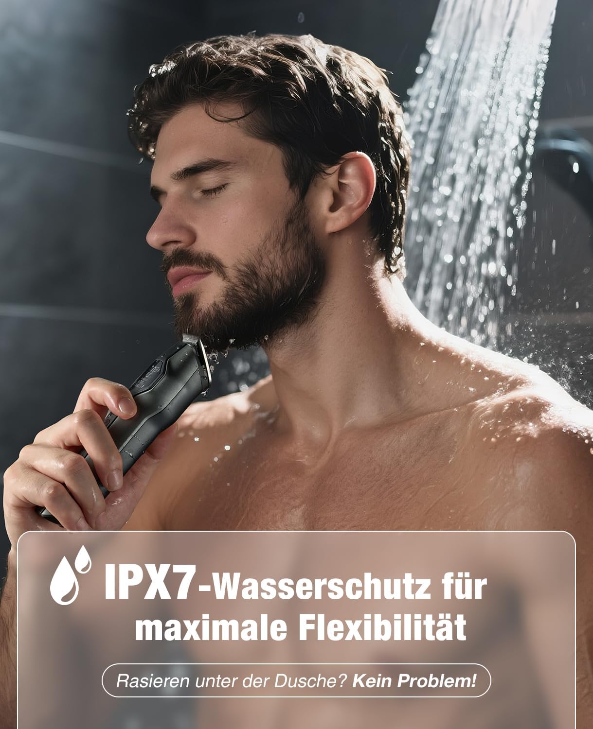 Thumbnail 3 de 12-in-1 Barttrimmer Herren IPX7