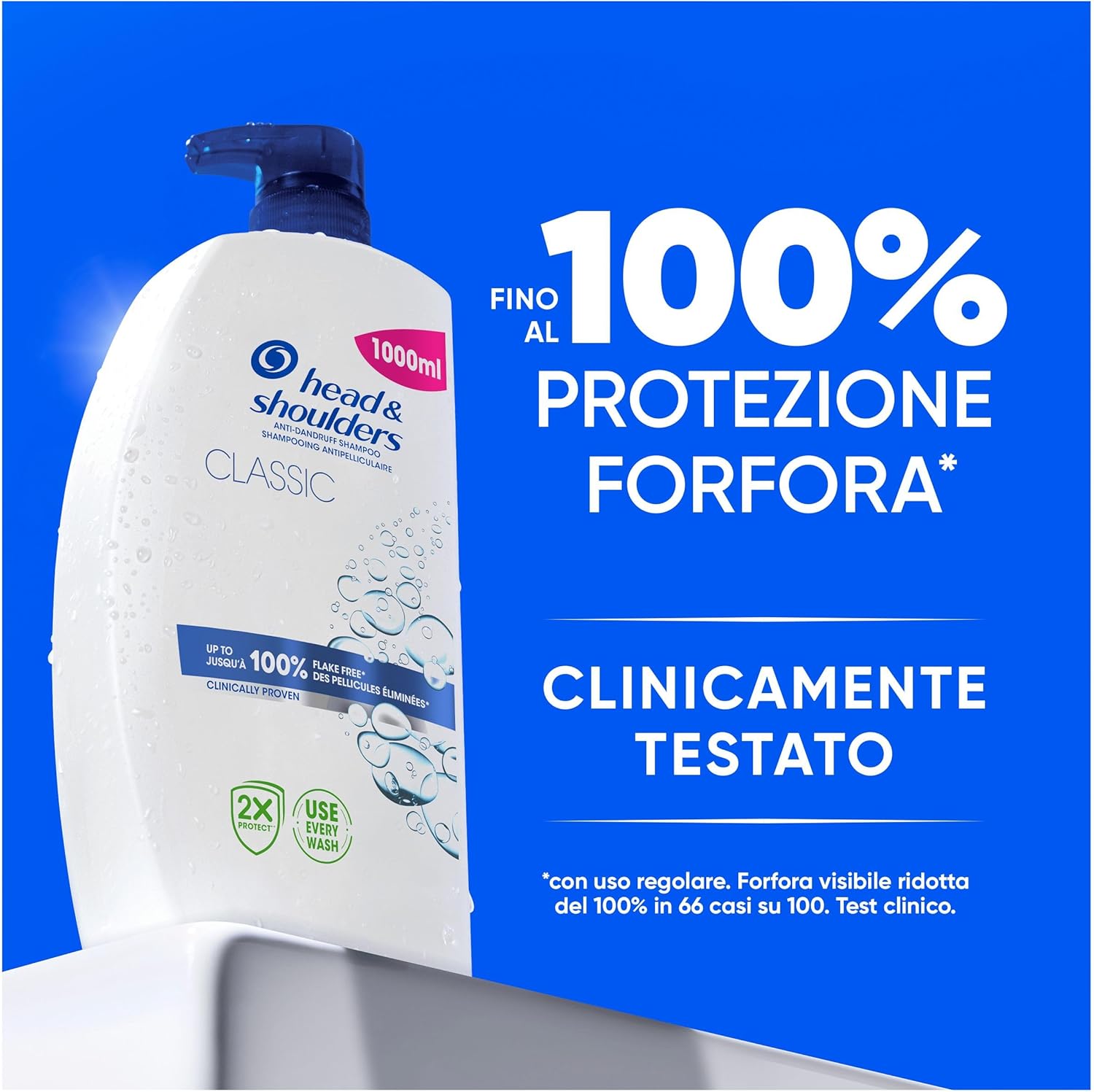 Thumbnail 1 de Head & Shoulders Shampoo Antiforfora Classic Clean per capelli grassi e fini, maxi