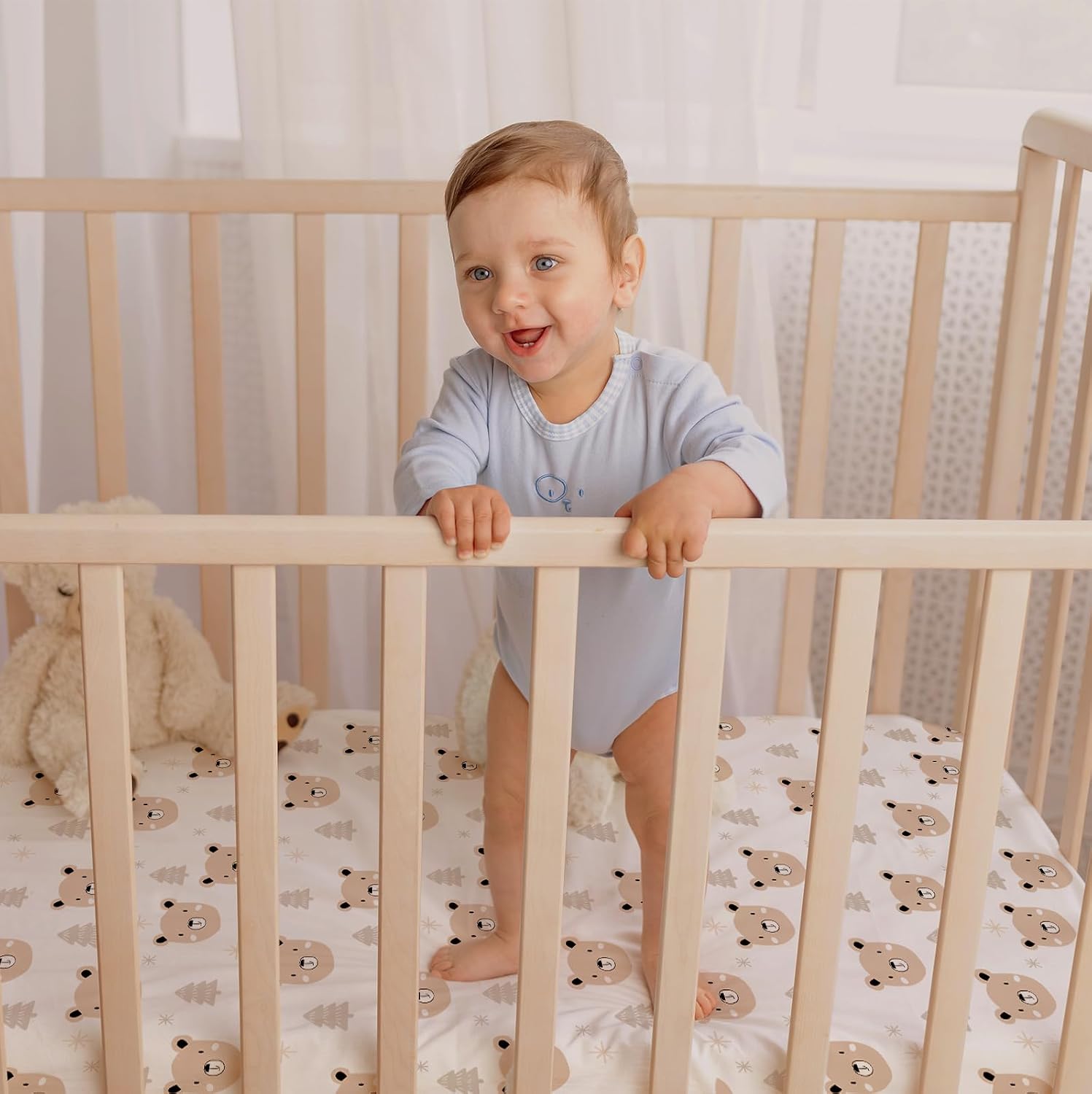 Detalle 2 de GLLQUEN BABY Cot sheets, 120 x 60cm