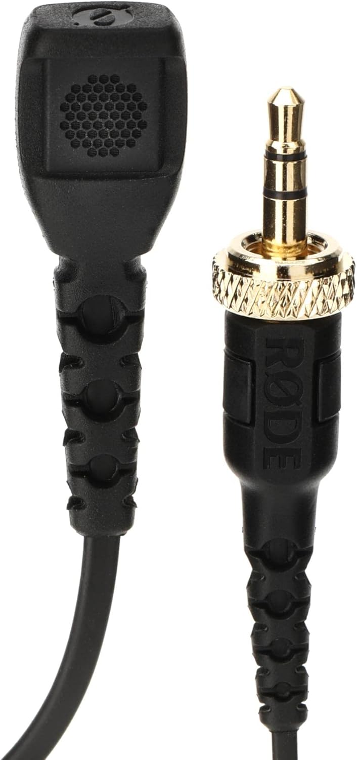 Detalle de RØDE Lavalier GO Professional — Microphone cravate 3,5 mm pour broadcast, cinéma et création de contenu (noir)
