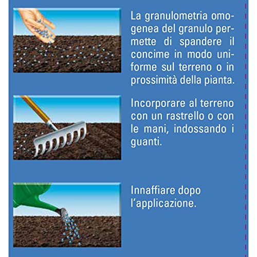 Detalle de COMPO NPK Blu: Concime Universale Granulare da 4 kg per orto e giardino