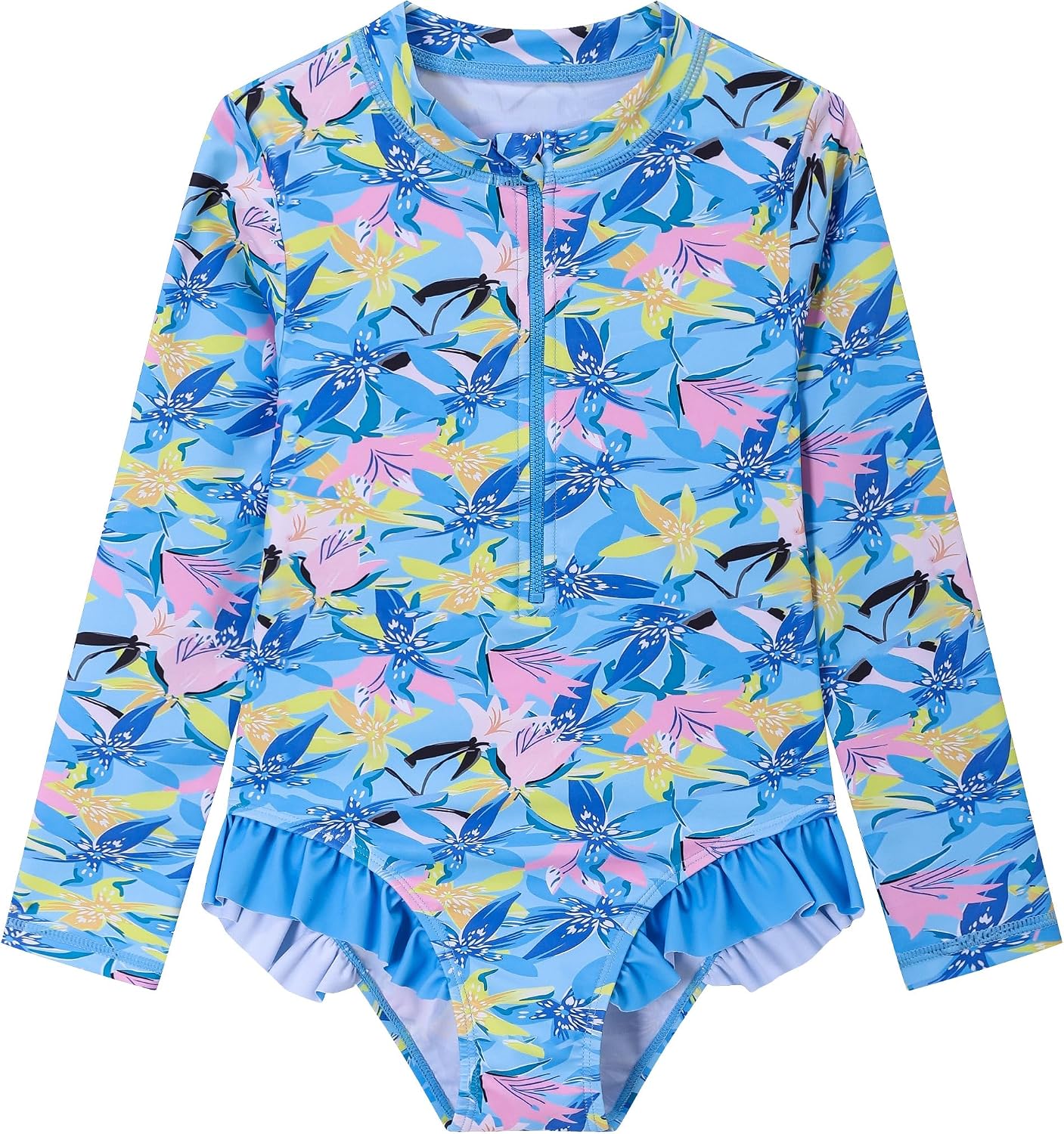 Thumbnail 5 de Girls long sleeve rash guard swimsuit 50+