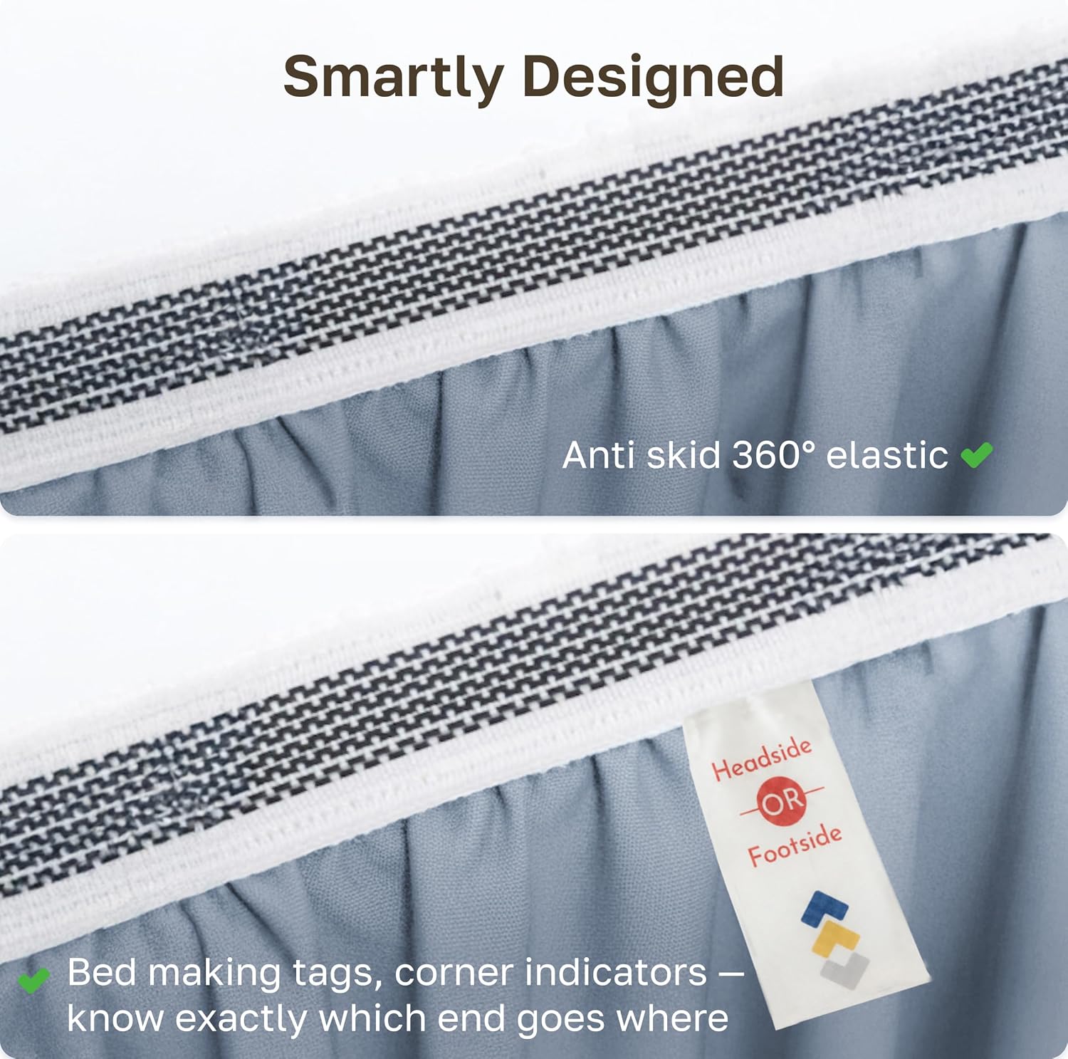 Thumbnail 4 de California Design Den Organic Cotton Fitted Sheet, Twin XL