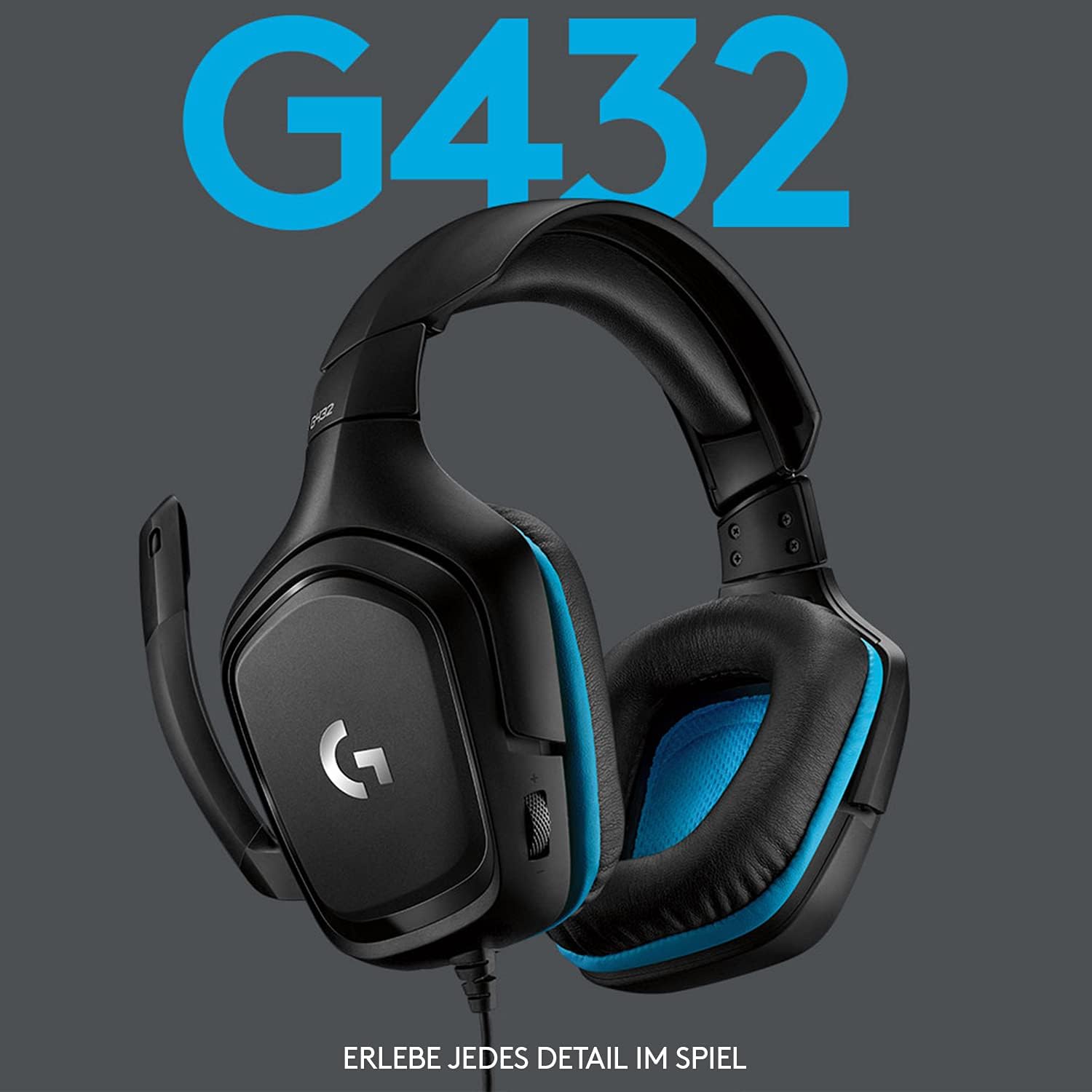 Thumbnail 1 de Logitech G432 kabelgebundenes Gaming-Headset mit DTS Headphone:X 2.0, 7.1 Surround und Flip-Stummschaltung