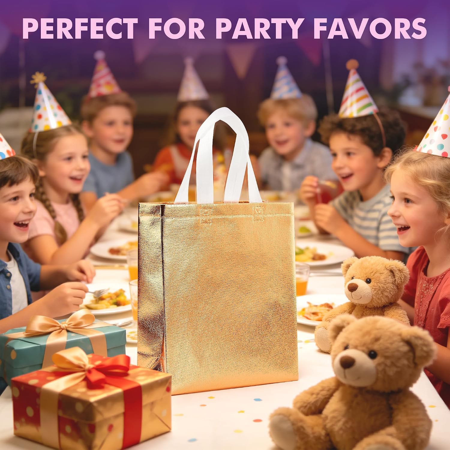 Thumbnail 6 de PACKINNO Reusable Gift Bags, 8 x 4 x 10 Inches