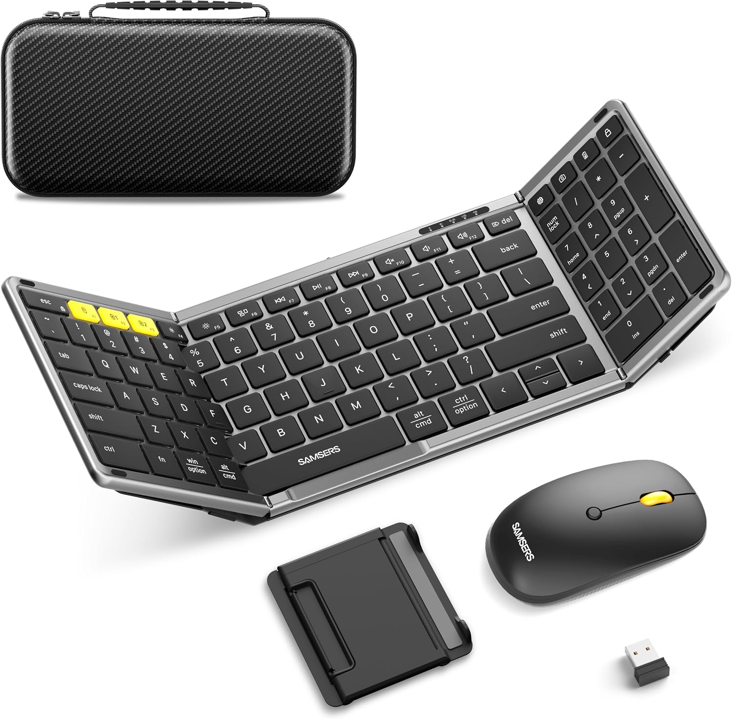 Detalle de Samsers Folding Bluetooth Keyboard 13.5x4.5 in