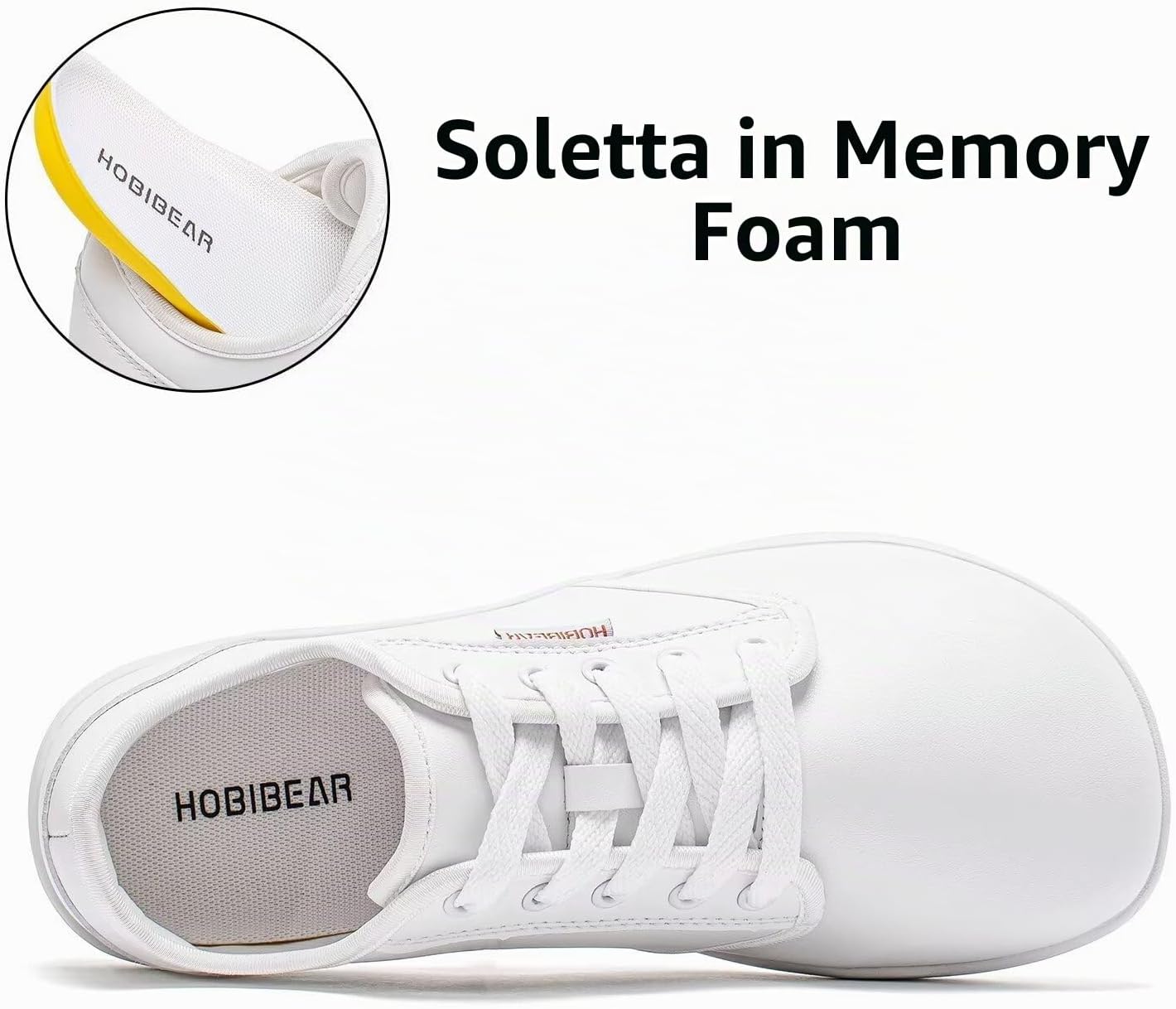 Detalle de HOBIBEAR Scarpe a piedi nudi unisex con puntera larga, minimaliste e zero drop