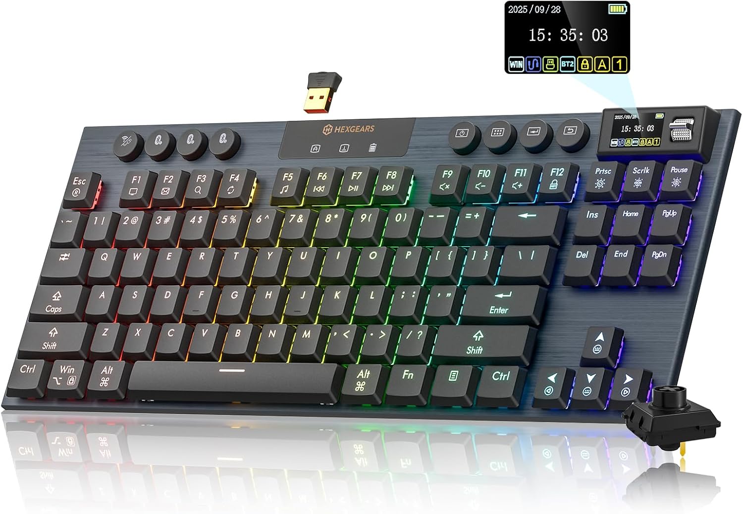 Detalle de Hexgears Low-Profile Mechanical Keyboard A3